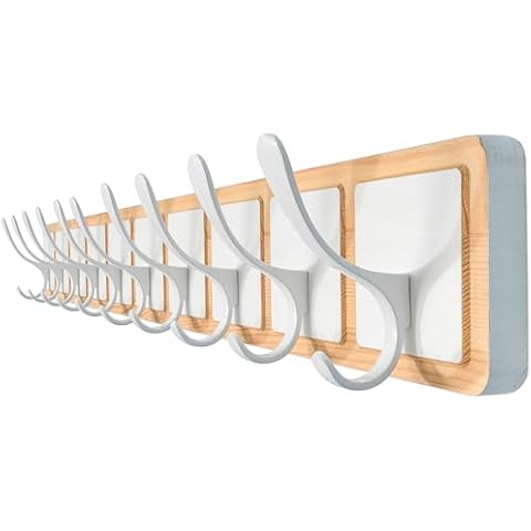 Porte-manteau mural SKOLOO en bois Cover