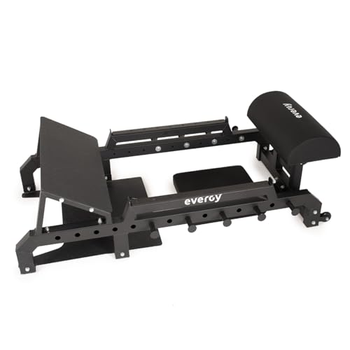 EVERGY Hip Thrust Elite: Máquina de Glúteos para Gimnasios y Hogares - Fortalecimiento y Esculpido...