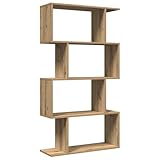 【Varie applicazioni:】 La libreria può essere utilizzata anche come divisorio, adattandosi facilmente a qualsiasi stile. Potete posizionarla in soggiorno per esporre le decorazioni, in studio per riporre i libri e i documenti, in camera da letto per conservare gli oggetti di uso quotidiano, e in cantina per posizionare oggetti di poco conto.