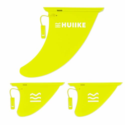 HUIIKE Paddle Board Fin Replacement 3 Pack Detachable Paddle Board Replacement Fins with Safety Lock | Paddleboard Accessories for Inflatable Stand Up Paddleboard | Sup Accessories Paddleboarding HUIIKE Paddle Board Fin Replacement 3 Pack Detachable Paddle Board Replacement Fins with Safety Lock | Paddleboard Accessories for Inflatable Stand Up Paddleboard | Sup Accessories Paddleboarding