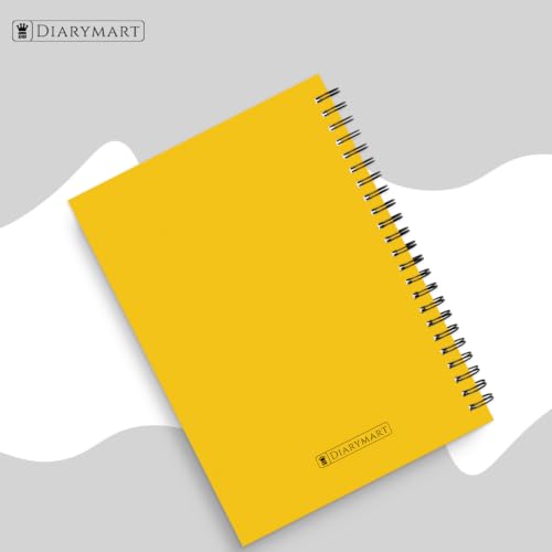 Image of Push Yourself Quotes Printed Cover A5 Size Wiro Hard Bound Notebook Diary For Girls Women & Men | 200 Ruled Pages | 80 GSM Paper | Undated Journal Diary