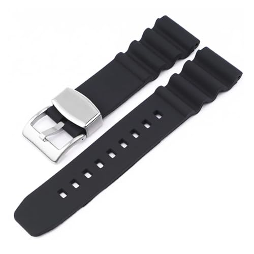 [-ł] 22mm 22mm o[VRXgbv Y fB[X X|[c h _CrO EHb`oh uXbg ANZT[ ZCR[ EH[^[S[Xg 007Ή(Black silver buckle,20mm)