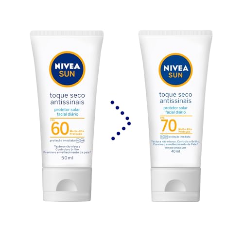 NIVEA SUN Kit Protetor Solar Protect & Hidrata FPS50 200ml + NIVEA SUN Facial FPS60 50gr, Nivea