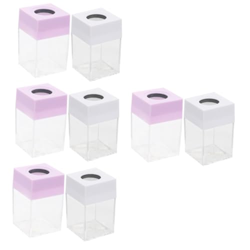 Boîtes carrées transparentes pour petits objets et vis de bureau - 2