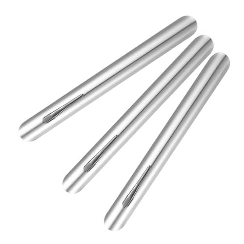 BRIGHTFUFU 3pcs Stainless Steel Crumb Sweeper Tool Portable Crumb Cleaner for Restaurants Homes Effortless Table Cleaning for Waiters Waitresses and Servers