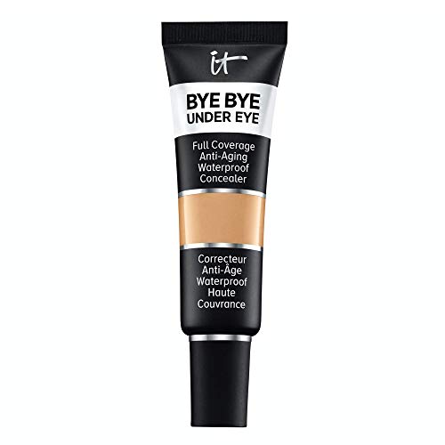 IT Cosmetics Bye Bye Under Eye, 21.0 Medium Tan (W) - Full-Coverage, Anti-Aging, Waterproof Concealer - Improves the Appearance of Dark Circles, Wrinkles & Imperfections - 0.4 fl oz