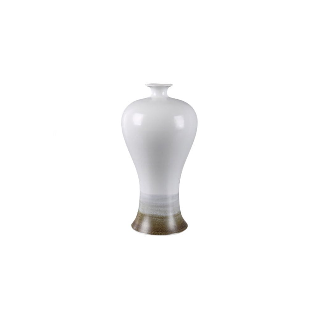 Gfhtrely A Vase Chinese Style Ceramic Vase Home Bookcase Hotel Te Room Dining Table Desktop Ornaments Flower(A)