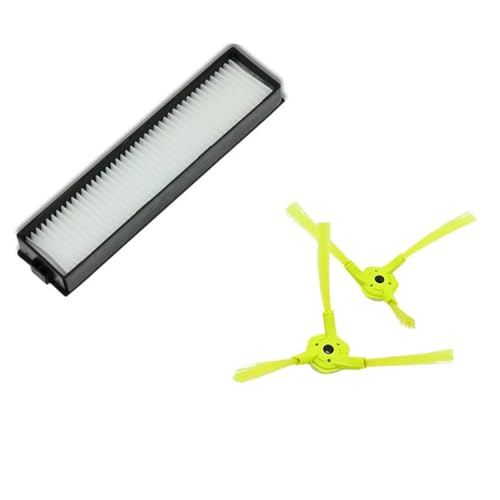 YXIUEYINGE Cepillos Laterales con Filtro HEPA for LG Hom BOT VR65710, VR6270LVM, VR6260LVM, Serie VR, Accesorios y Piezas