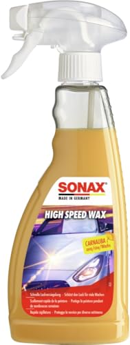 SONAX Cire éclair (500 ML) Protection Rapide et Brillance Intense pour Tous Types de Peinture | Réf: 02882000