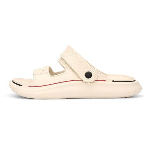 Men's Summer Casual Sandals,Breathable Lightweight Soft EVA Elastic Slippers Fashionable Comfortable Anti Slip Wear-Resistant Shoes for Bathroom,House Slipper,Outdoor2