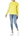 Amazon Essentials Women's Classic-Fit Lightweight Cable Long-Sleeve Mock Neck Sweater, Bright Yellow, X-Large