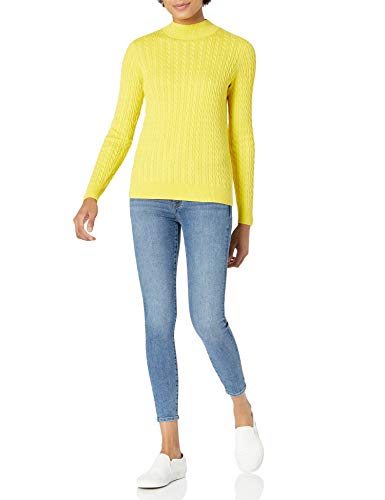 Image of Amazon Essentials Women's Lightweight Cable Knit Long Sleeve Sweater
