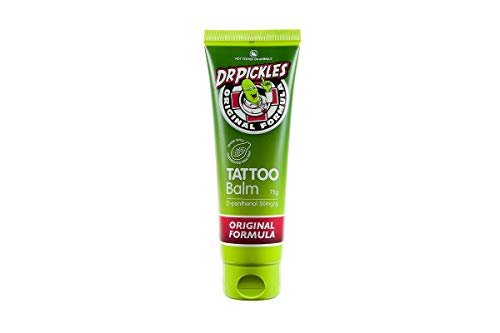 Dr Pickles Premium Tattoo Balm - During and Tattoo Aftercare Lotion - Skin healing, moisturising, Increases color and reduces pain - Original Formula