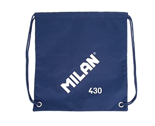 MILAN 08420SNCB Napsack Navy Blue 13.4 x 16.5 x 0.2 inches (34 x 42 x 0.7 cm)
