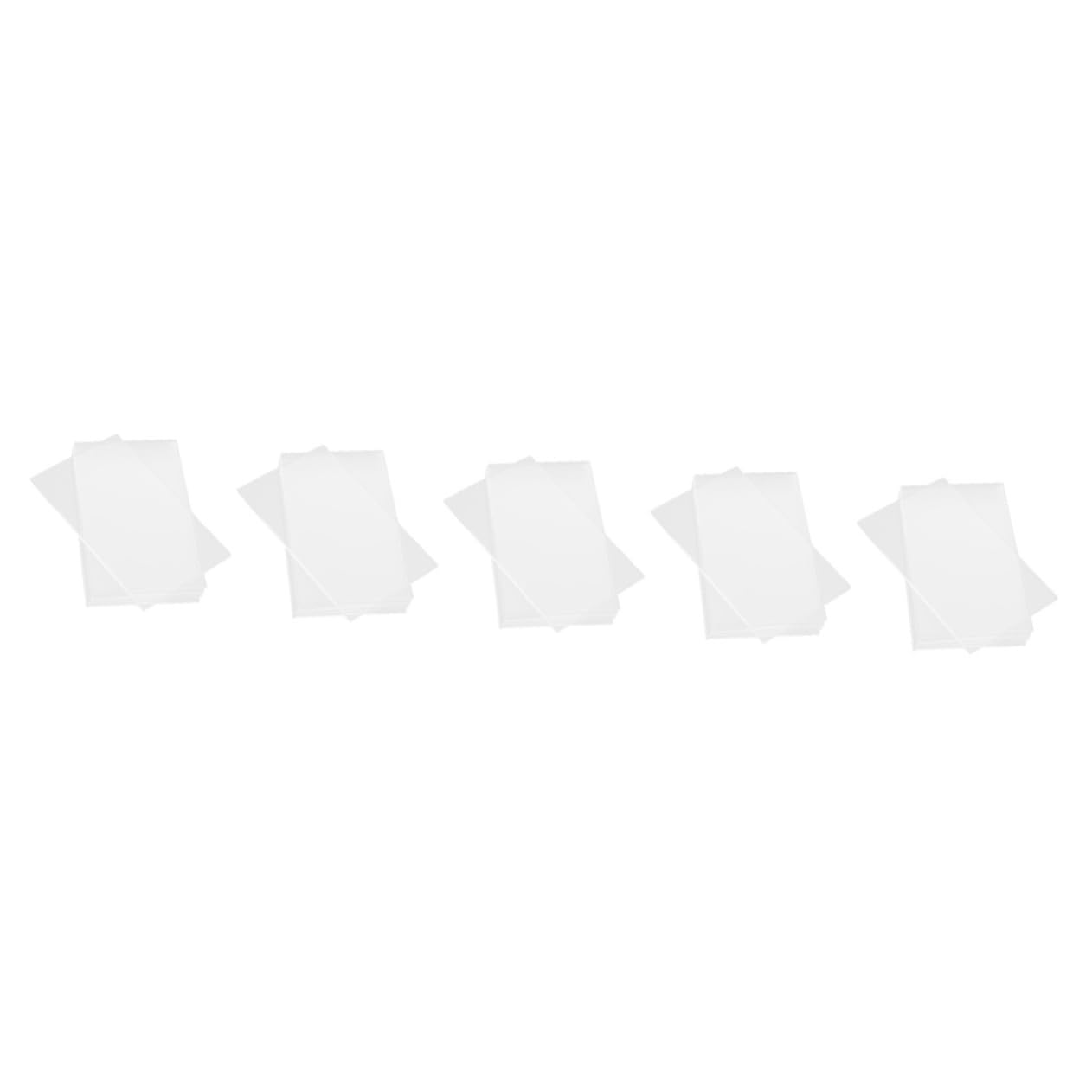 Angoily 5 Series Tarjetas De Nombre Acrílicas Transparentes Carteles De Bodas Fiestas Y Celebraciones De Asiento Elegantes Y Prácticas 40 Piezas X 5