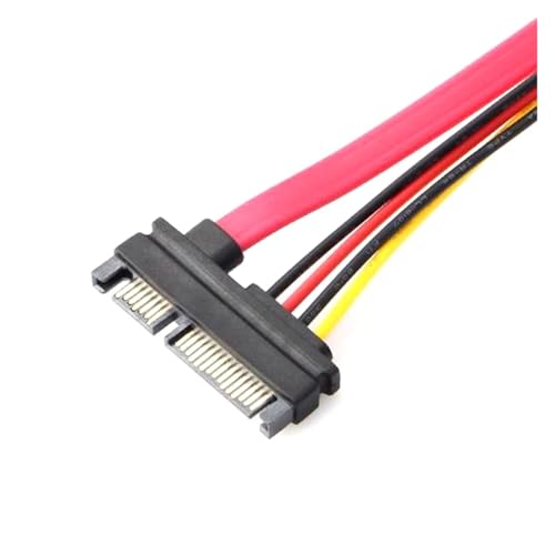 Cable Extensor SATA 22 Pin Macho a Hembra 30cm miniatura 3