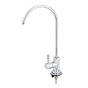 Zerodis Stainless Steel Gooseneck Kitchen Faucet