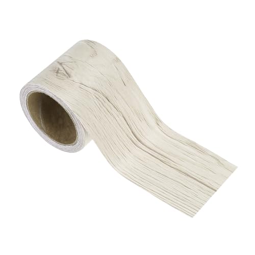 Image of PATIKIL Wood Grain Repair Tape 2in x16ft, Self Adhesive Realistic Textured Repair Tape Patch for Floor Door Table Cabinets Desk, White Maple