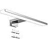 Aogled Led-spiegellamp voor de badkamer, 10 W, 820 lm, 40 cm, 230 V, 4000 K, 3-in-1 klasse II, waterdicht, IP44, geen flikkeren, badkamerlamp, wandverlichting, neutraal wit, 400 mm