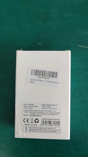 Supvan E10 GREEN Bluetooth Label Maker Machine thumb #14