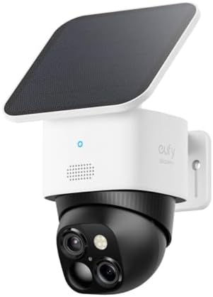 eufy Security SoloCam S340 3K Camara vigilancia WiFi Exterior Sol...
