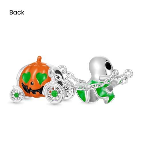 Image of GNOCE Halloween Charm Bracelet Fit Pandora Beads for Women Gift