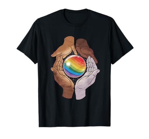 LGBT Pride Flagge Regenbogen Lesbisch Transgender Homo T-Shirt