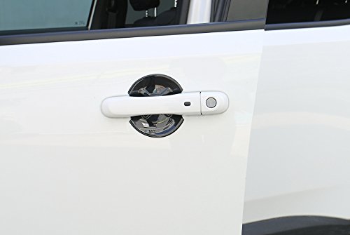 Boruien Exterior Accessories Door Handle Bowl Cover Decor Trim For Jeep Renegade 2015 2016 2017 #TOP5