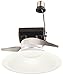Hubbell-Prescolite LB6LEDA10L35KWH LB6LEDA10L35K WH Round LED Downlight Module, 6", White