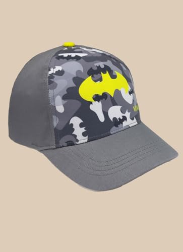 Image of Kidsville Official DC Comics Batman Cap for Kids Boys & Girls | Adjustable Closure