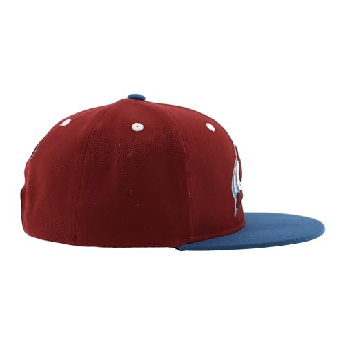 Image of ZHATS NHL Unisex-Adult NHL Officially Licensed Adjustable Snapback Hat Flat Bill Z11 Icon Two Color