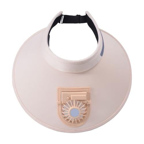 Sombrero de Visera con Visera Sombrero de Verano para Acampar Deportes al Aire Libre Camping Playa De Poniente (Beige, 30x25x4cm)
