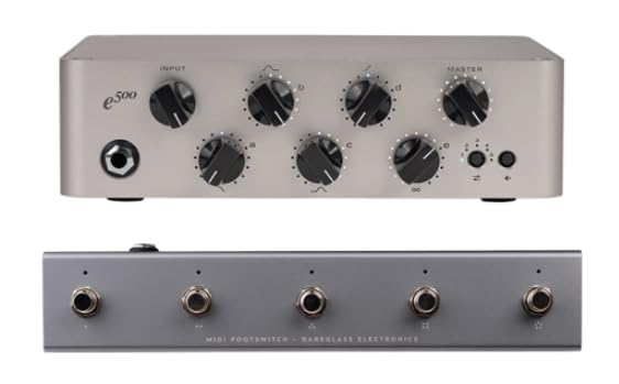 Darkglass Exponent 500 Watt Bass Amplifier Head and DGMF Midi Footswitch Limited Bundle