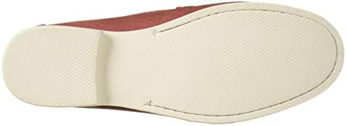 Driver Club USA Mens Leather Made in Brazil Rubber Sole Penny Loafer, red Buffalo Nubuck, 10.5 M US | Image 3