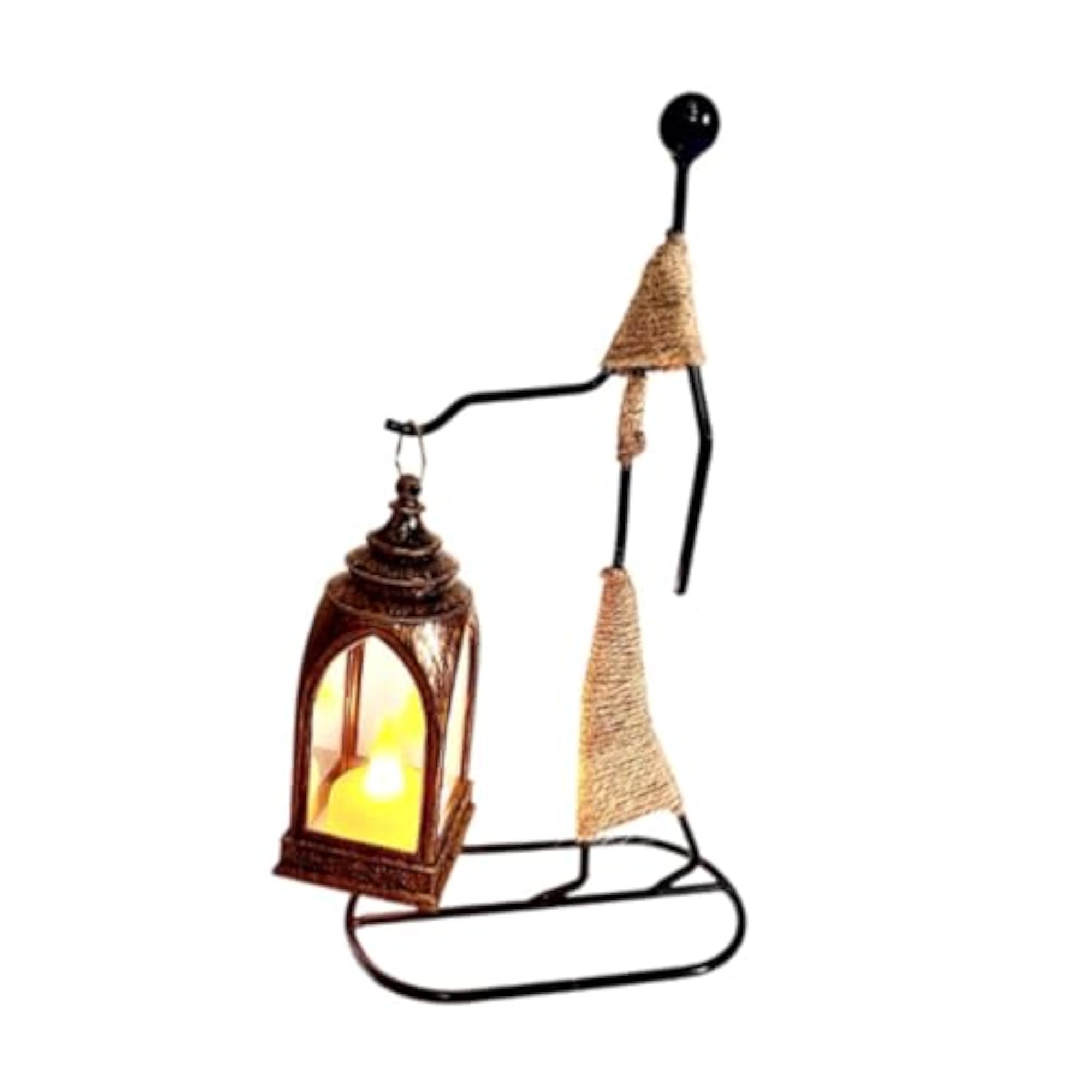 Character Lantern Sculpture Art Candlestick