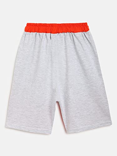 Image of Homegrown Boys 100% Cotton Bermuda Shorts Pack of 2 | Elastic Waist Casual Summer Shorts for Kids | 3-14 Years