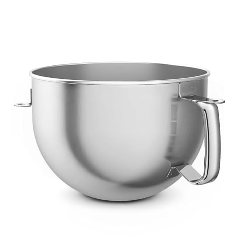 6 Quart Stainless Steel Mixer Bowl for Kitchenaid Bowl-Lift Mixer KP26 KL26