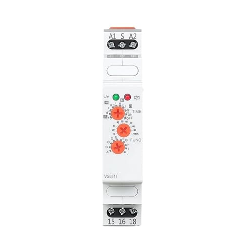 Minuterie marche/arrêt VG531T relais temporisé programmable pour automatisme