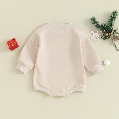 Newborn Baby Girl Boy Christmas Outfit Sorry Santa Clothing I Drank The Milk Romper Sweatshirt Fall Winter Clothes 6