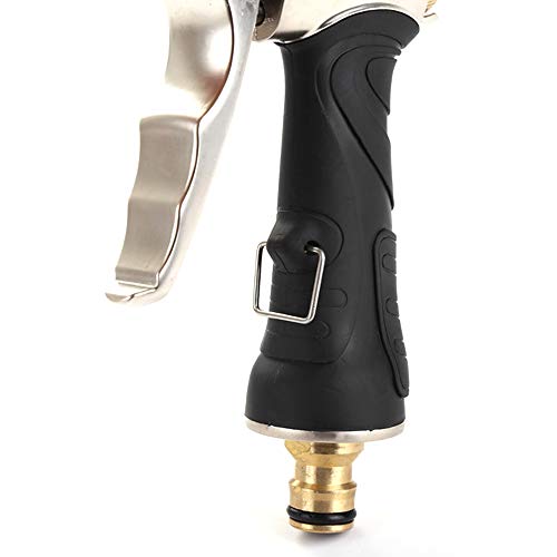 Ajcoflt Pistola de cobre puro de alta pressão Ferramenta de limpeza de pistola de água para lavagem