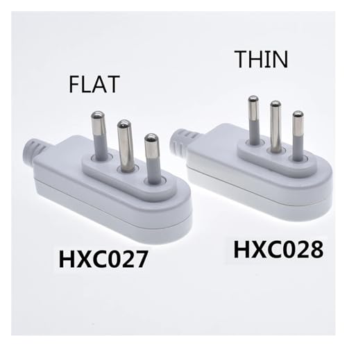 Fiche d'alimentation blanche 3 broches pour remplacer une prise