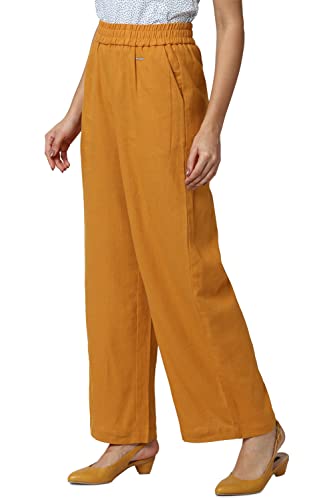 Image of Van Heusen Women's High Rise Regular Fit Casual Pants