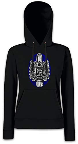 Sweat-shirt Salvatore Ring femme sweat à capuche Urban Backwoods noir casual