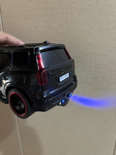 Generic Scorpio N Smoke RC Car Black with Siren - Image 5