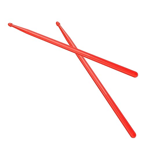 1 par de baquetas para batería de nailon con agarre antideslizante, para instrumentos de percusión, principiantes y profesionales, para jazz y baterías etéreas miniatura 1