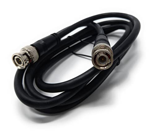 DRUT 1.5m, BNC to BNC Cable Lead, Coaxial RG59/RG59U 75ohm for CCTV Video Camera Male to Male Plugs (5ft) - Image 2