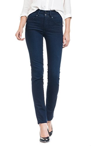 Photo de Salsa - Jeans Push in Secret Slim en Denim foncé - Femme - Bleu