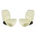Procar Uncovered Low Back Bucket Seats, Foam Padded Driver and Passenger Uncovered Seats, Each Seat Includes a Pair of Seat Sliders, 24? Tall, 20-1/2? Wide