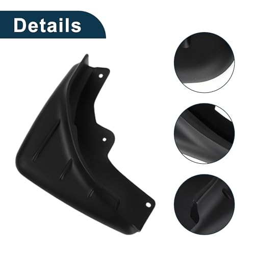 Image of Mud Flaps Splash Guards for Porsche Cayenne 2006-2010 W /Mount Accessories Mud Guards Front and Rear 1 Set