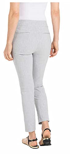 Hilary Radley Ladies' Pull On Ankle Pants (Heather Light Gray, XX-Large)2